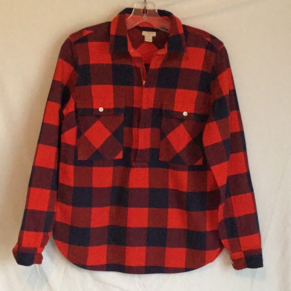 Orange And Blue Women's Top